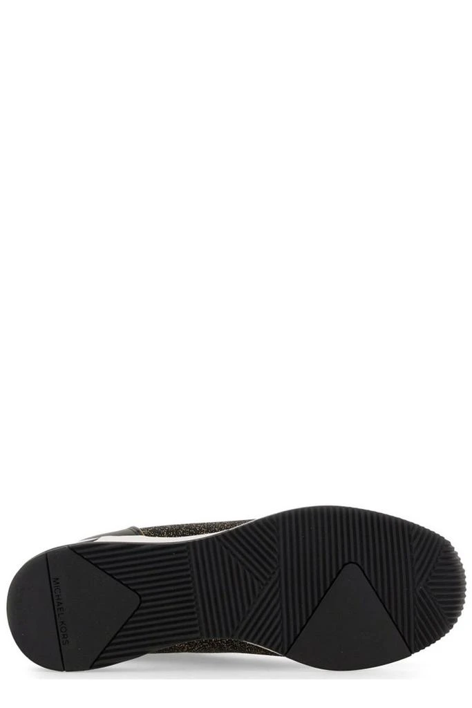 商品Michael Kors|Michael Michael Kors Skyler Metallic Stretch Knit Sock Sneakers,价格¥954,第4张图片详细描述