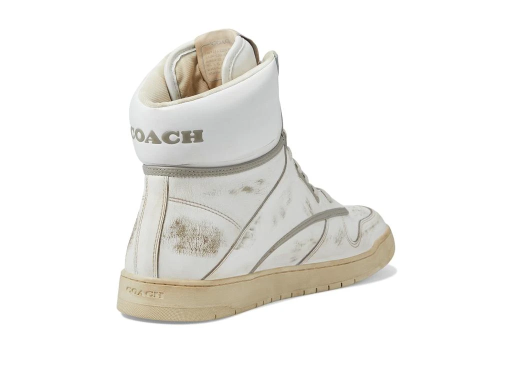 商品Coach|Distressed Leather High-Top Sneaker,价格¥1171,第5张图片详细描述