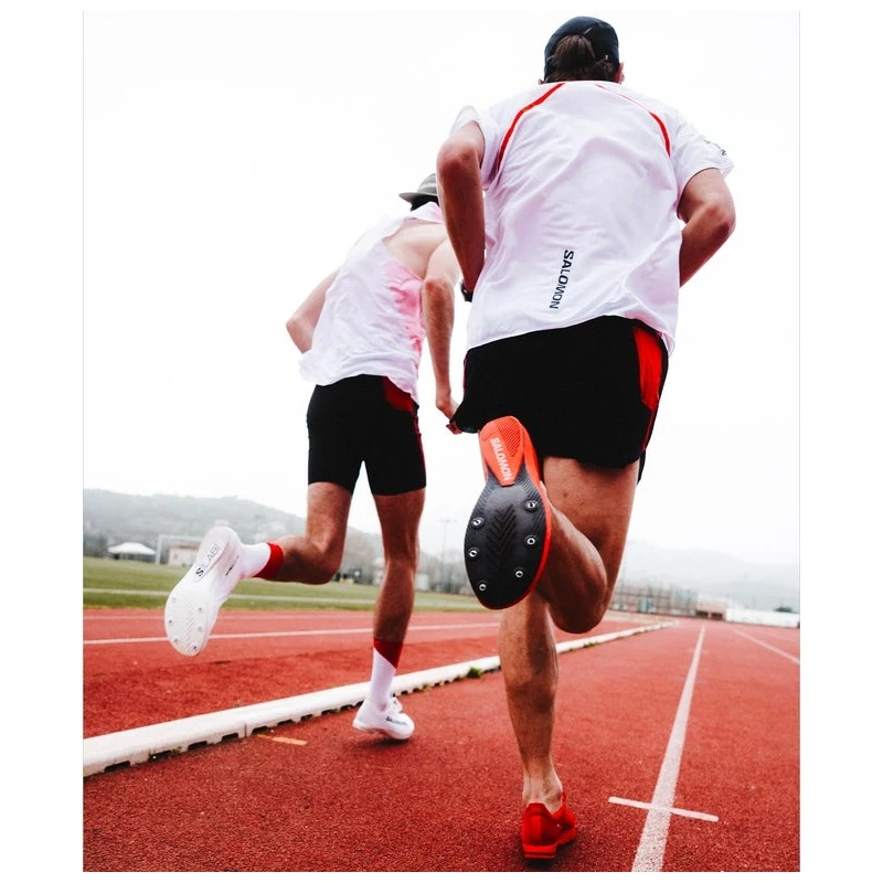 Salomon萨洛蒙 S/LAB STRATOS系列男女通用火红色织物跑鞋 商品