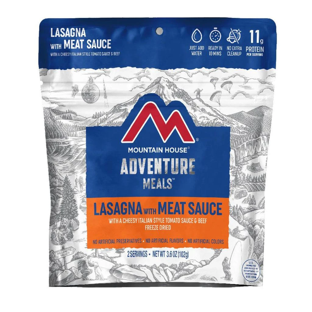 商品Mountain House|Mountain House Meat Sauce Lasagna Freeze Dried Meal,价格¥96,第2张图片详细描述