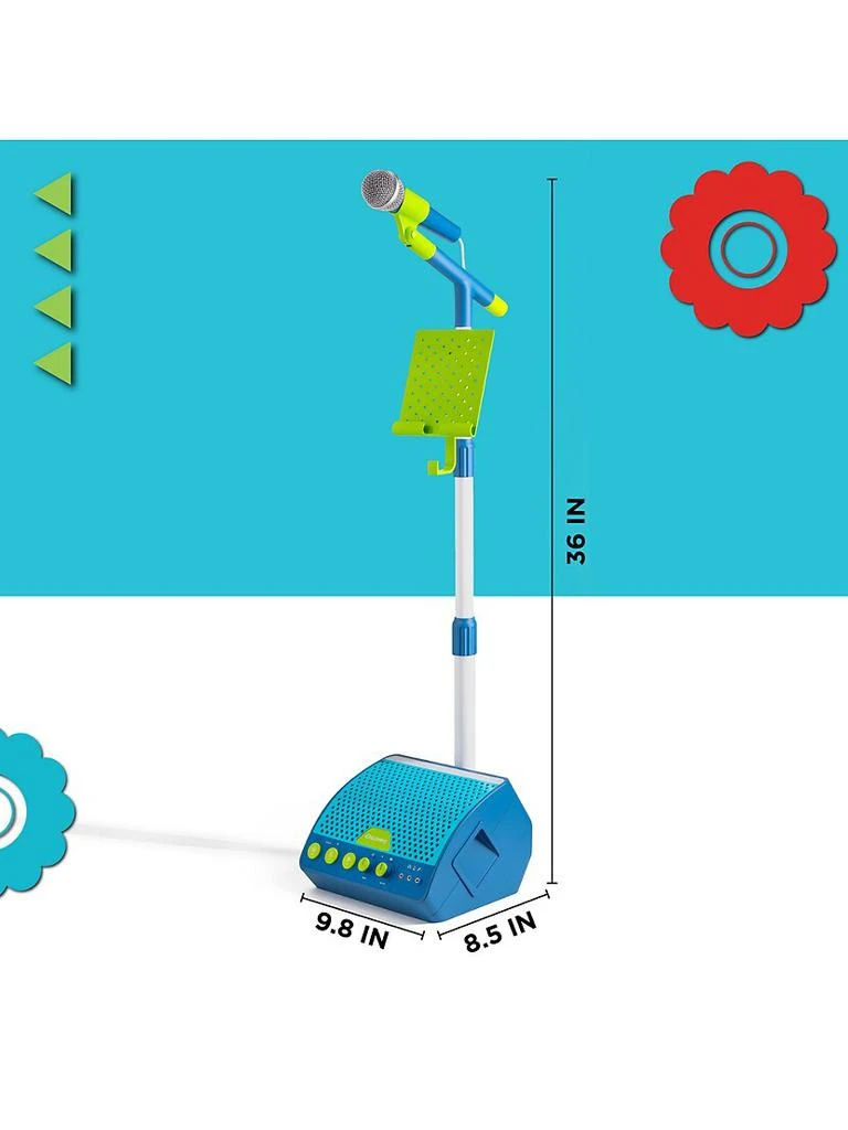 商品Discovery Kids|Kid's LED Toy Microphone With Stand & Tablet Holder,价格¥750,第3张图片详细描述