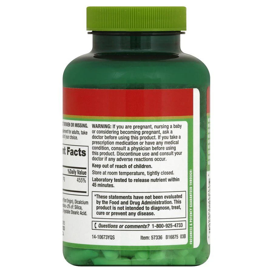 商品Finest Nutrition|Finest Nutrition 锌元素片 50mg,价格¥104,第2张图片详细描述