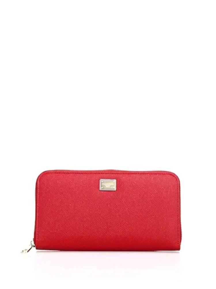 商品Dolce & Gabbana|Zip-Around Leather Wallet,价格¥4430,第1张图片