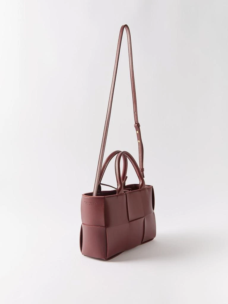 商品Bottega Veneta|Arco mini Intrecciato-leather tote bag,价格¥24657,第4张图片详细描述