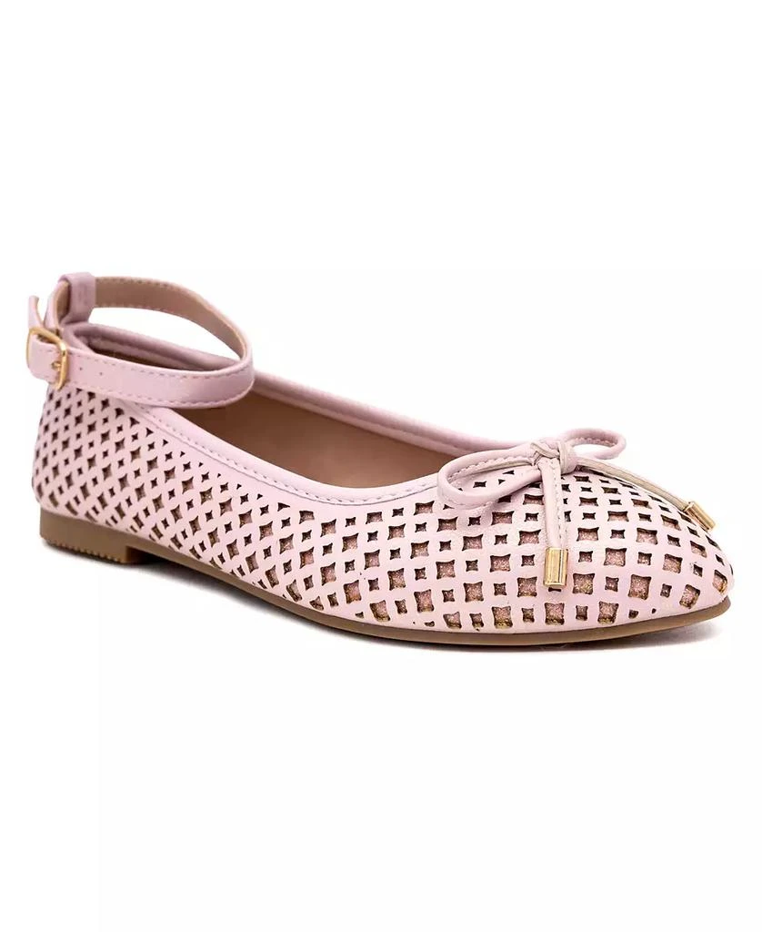 商品Sugar|Little and Big Girls Emmalie Ballet Flats,价格¥135,第1张图片