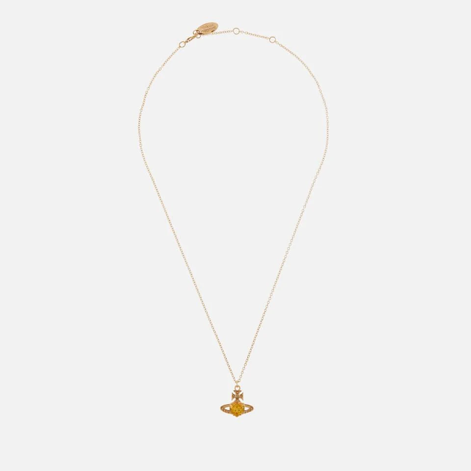 商品Vivienne Westwood|Vivienne Westwood Ariella Brass and Crystal Necklace,价格¥1113,第2张图片详细描述