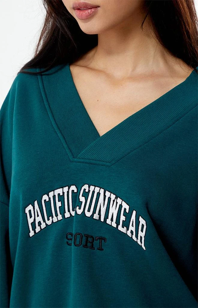 商品PacSun|Pacific Sunwear Sport V-Neck Sweatshirt,价格¥219,第2张图片详细描述