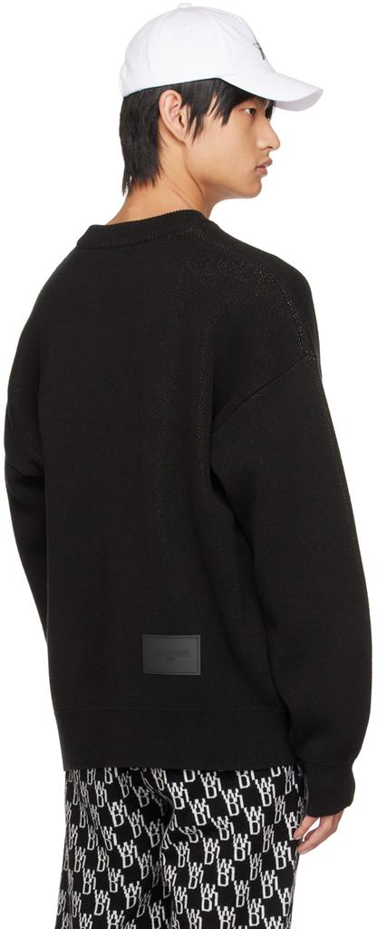 Black Crewneck Sweater商品第3张图片规格展示