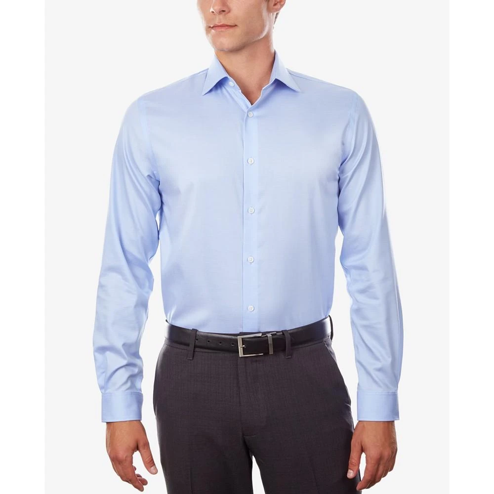 商品Michael Kors|Men's Regular Fit Airsoft Non-Iron Performance Dress Shirt,价格¥671,第1张图片
