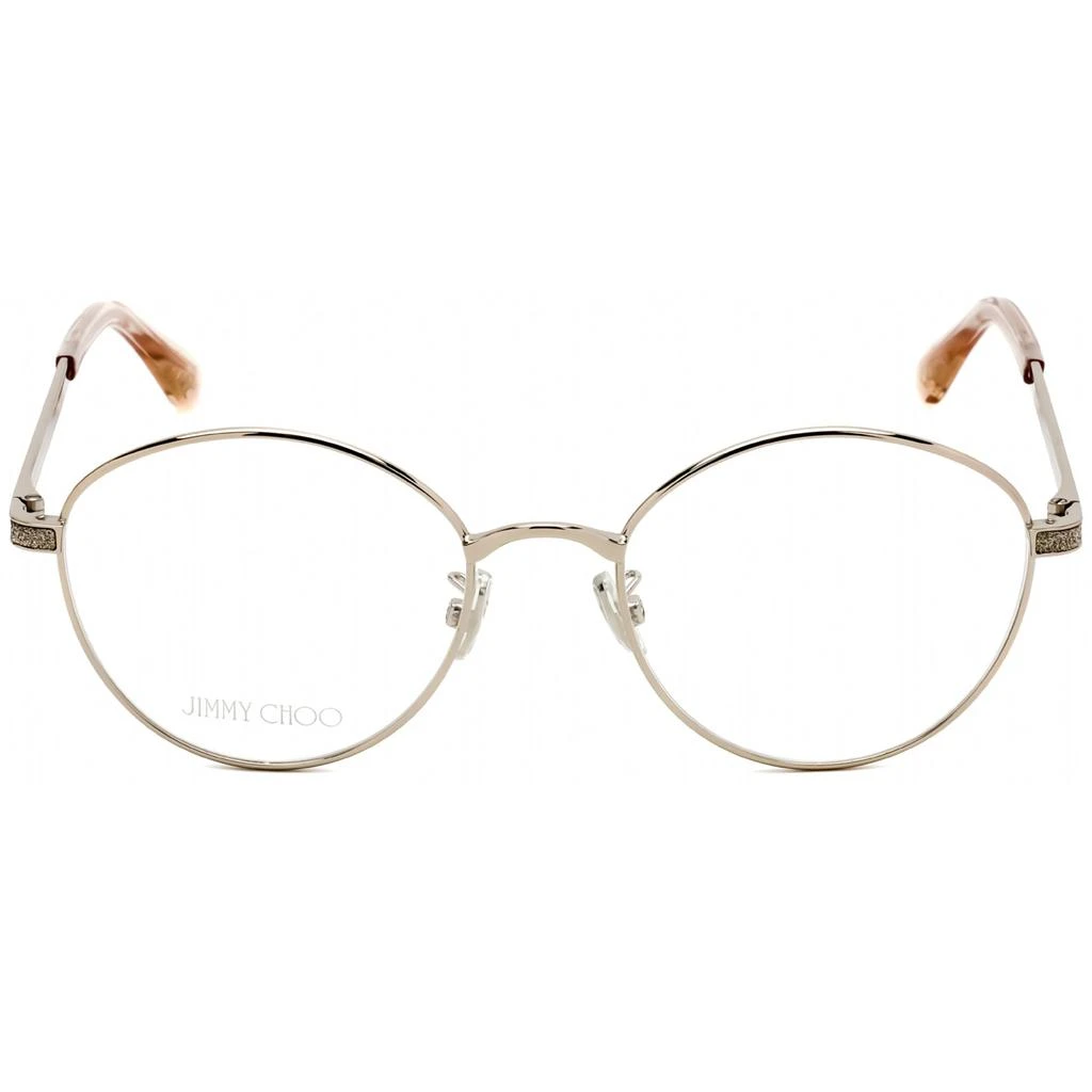 商品Jimmy Choo|Jimmy Choo Women's Eyeglasses - Clear Demo Lens Gold/Peach Frame | JC 246/G 0K67 00,价格¥625,第2张图片详细描述