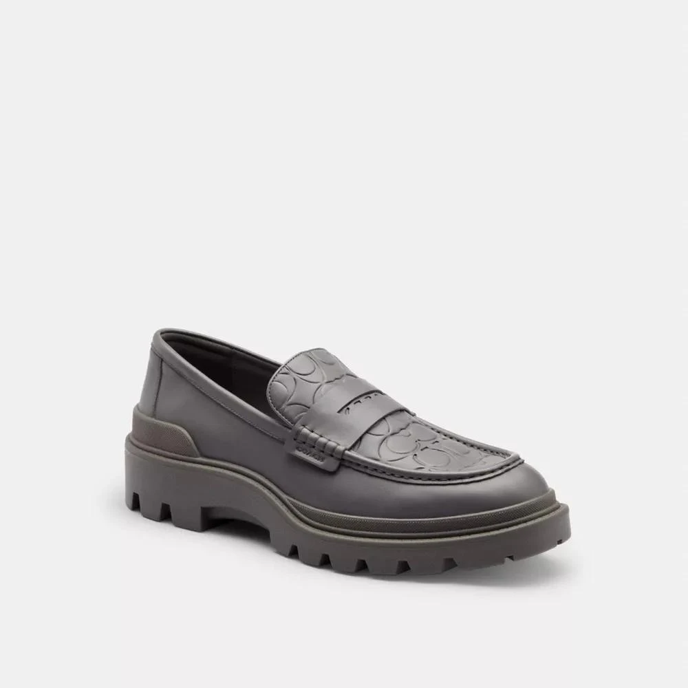 商品Coach|Loafer With Signature Print,价格¥616,第2张图片详细描述
