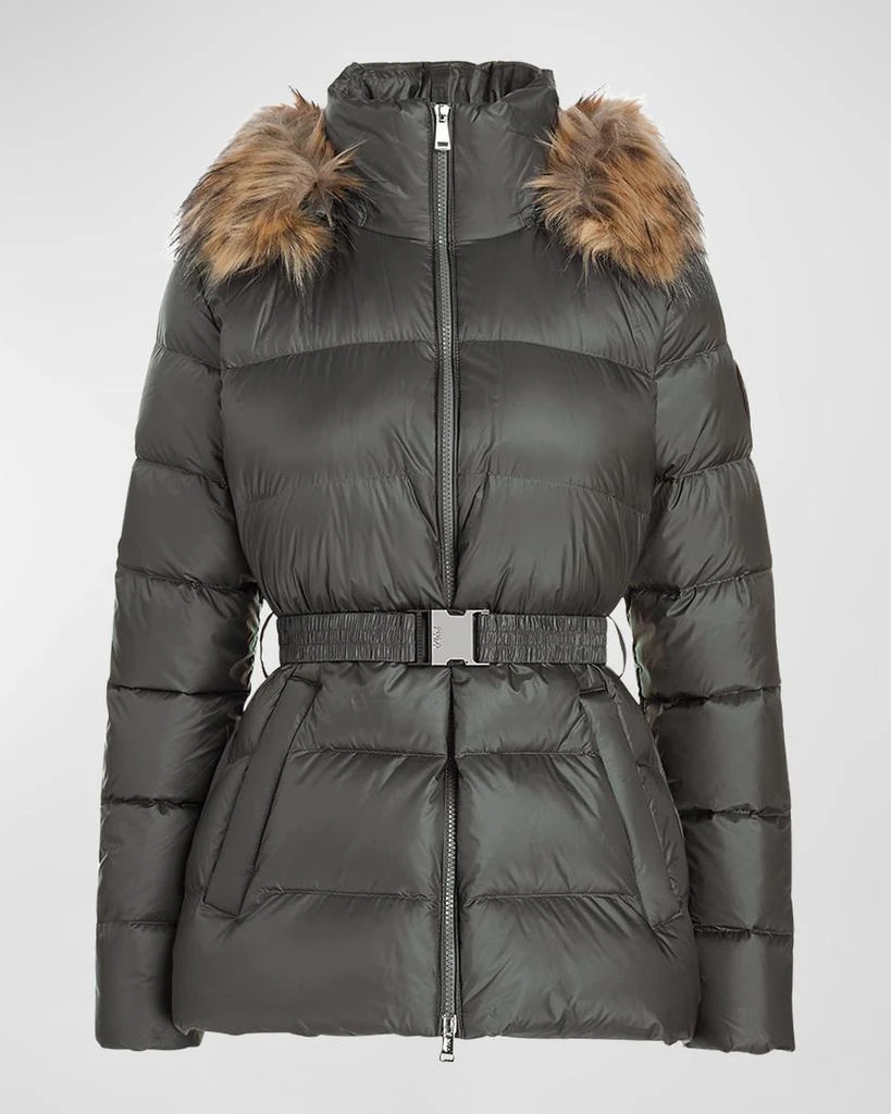 商品Ralph Lauren|Taffeta Belted Down Jacket,价格¥2288,第2张图片详细描述