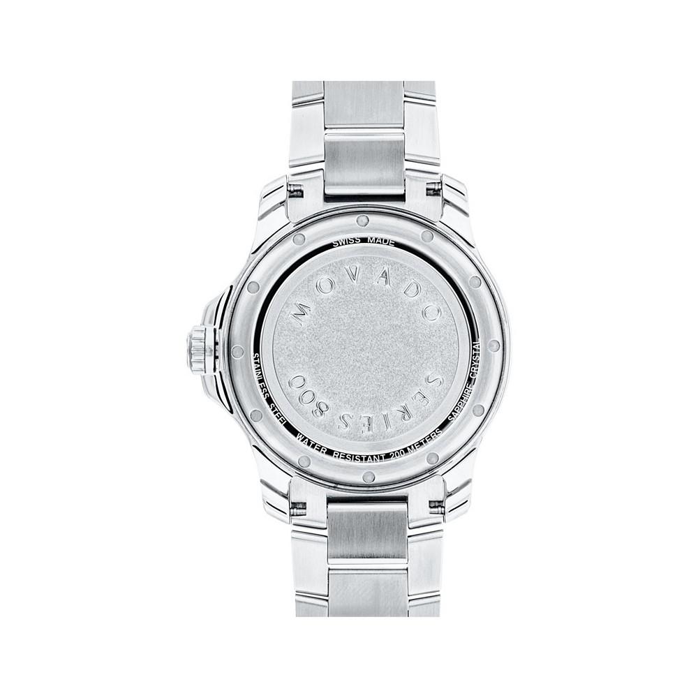 Men's Swiss Series 800 Stainless Steel Bracelet Diver Watch, 40mm商品第6张图片规格展示