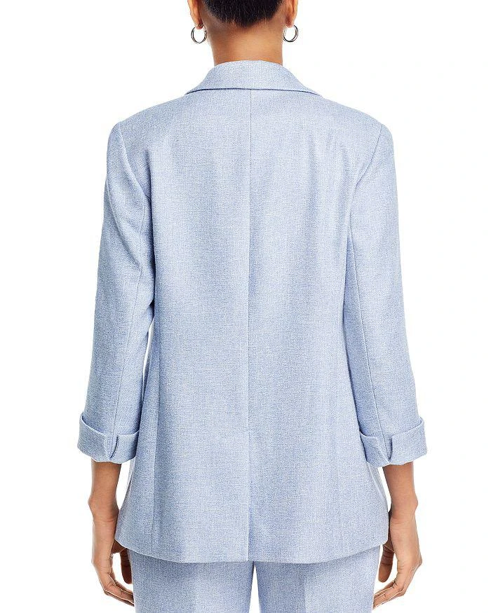 商品Tahari|Notch Collar Folder Cuff Blazer,价格¥819,第3张图片详细描述