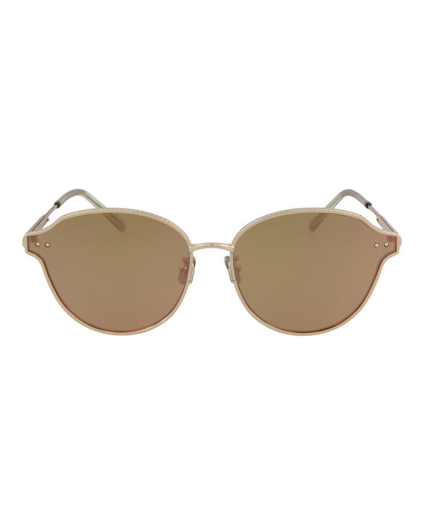 商品Bottega Veneta|Round-Frame Metal Sunglasses,价格¥1077,第1张图片