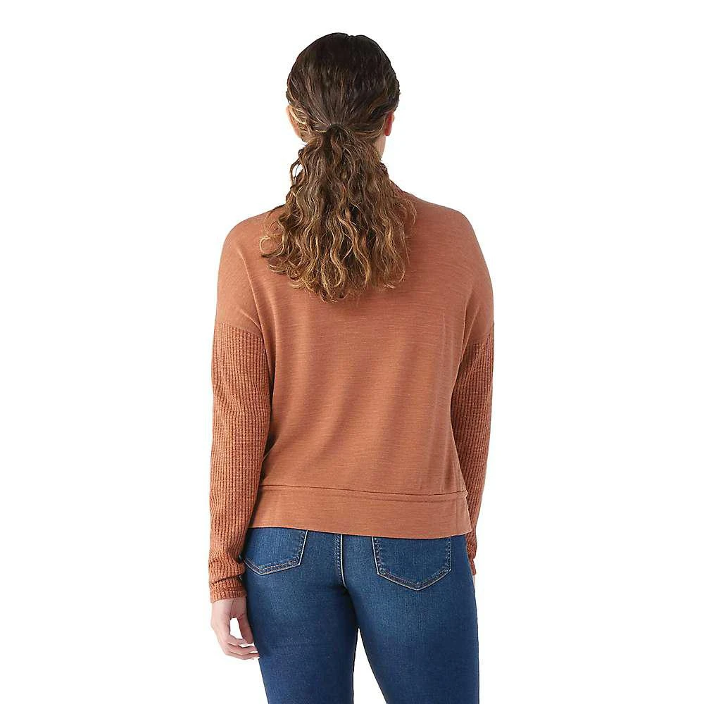 商品SmartWool|Smartwool Women's Thermal Merino Rib Top,价格¥685,第2张图片详细描述