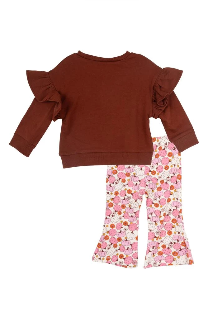 商品Rare Editions|French Terry Pumpkin Top & Leggings Set,价格¥98,第2张图片详细描述