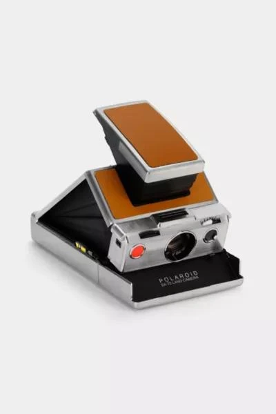 商品Polaroid|Vintage Polaroid 600-Converted Model 1 Chrome Instant Camera Refurbished by Retrospekt,价格¥3618,第1张图片