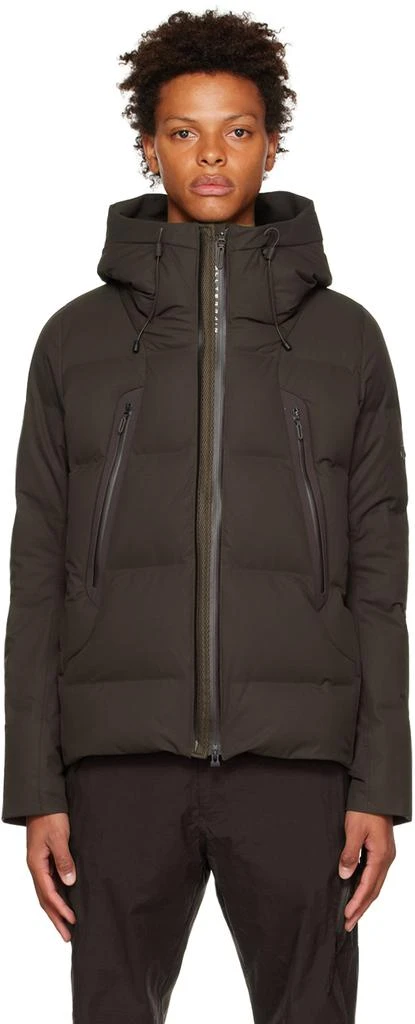 商品DESCENTE|SSENSE Exclusive Brown Mountaineer Down Jacket,价格¥5644,第1张图片