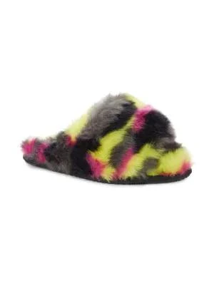 商品SOREL|Sorel Go Mail Run Faux Fur-Lined Suede Slippers,价格¥189,第2张图片详细描述