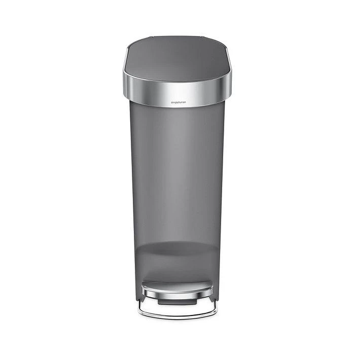 商品simplehuman|40 Liter Slim Kitchen Trash Can,价格¥597,第2张图片详细描述