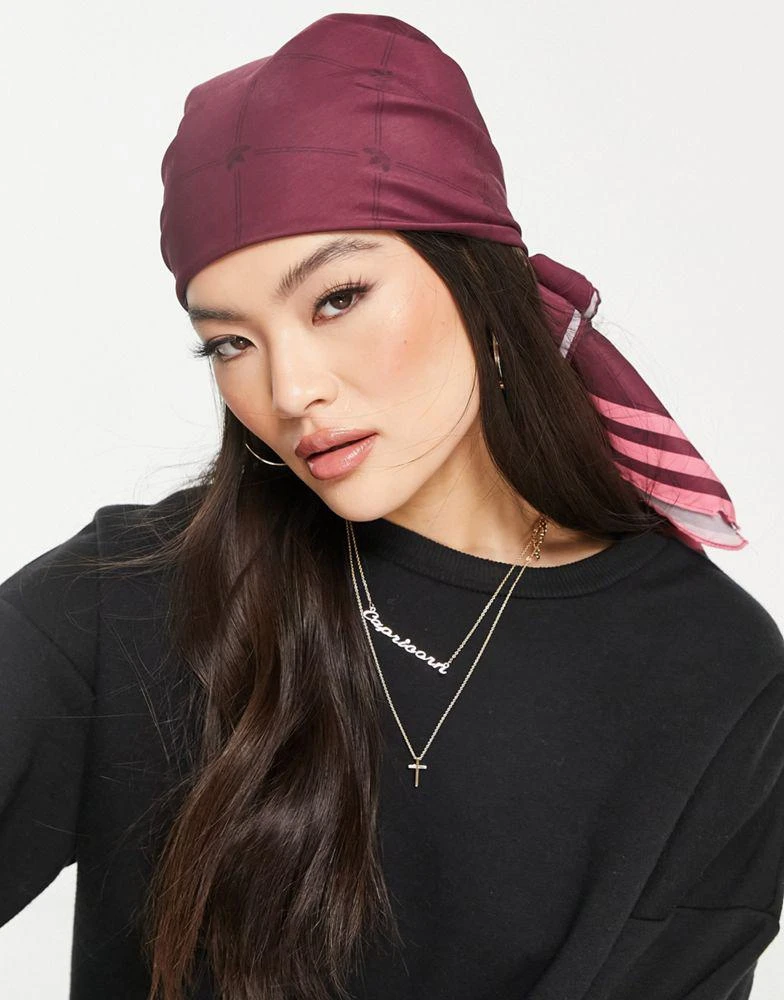 商品Adidas|adidas Originals head scarf in crimson,价格¥337,第1张图片
