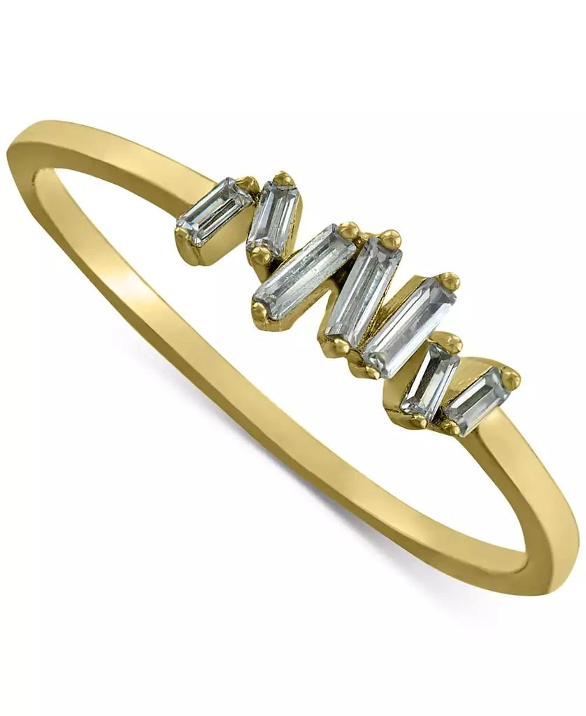 商品Giani Bernini|Cubic Zirconia Baguette Cluster Ring, Created for Macy's,价格¥131,第1张图片