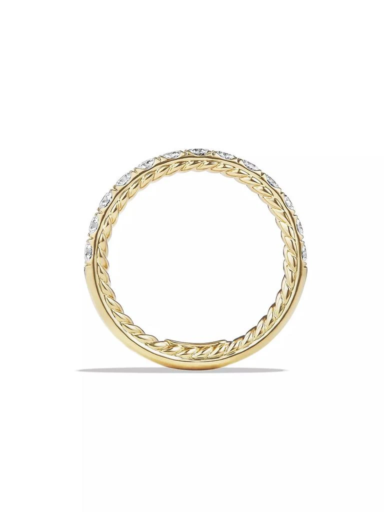 商品David Yurman|DY Eden Partway Band Ring in 18K Yellow Gold,价格¥21727,第4张图片详细描述