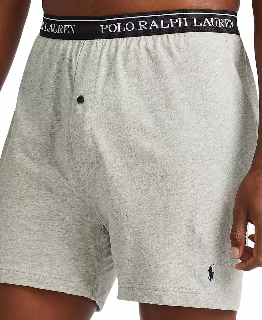 商品Ralph Lauren|Men's 3-Pack. Cotton Classic Knit Boxers,价格¥381,第4张图片详细描述