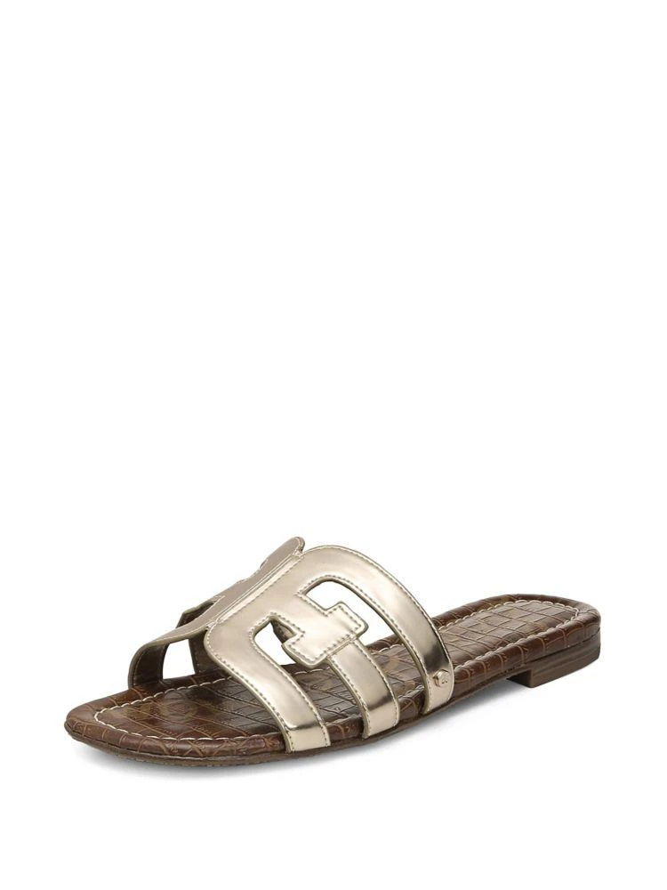 商品Sam Edelman|Bay Metallic Leather Sandals,价格¥680,第3张图片详细描述