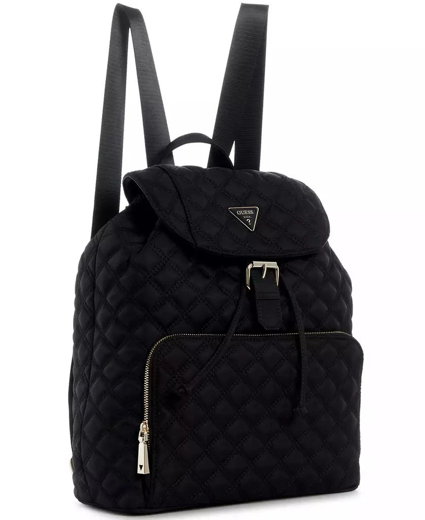 商品GUESS|Jaxi Large Quilted Backpack, Created for Macy's,价格¥537,第4张图片详细描述
