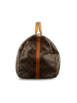 商品[二手商品] Louis Vuitton|Keepall Bandouliere 60 Monogram Canvas Duffel Bag,价格¥9239,第3张图片详细描述