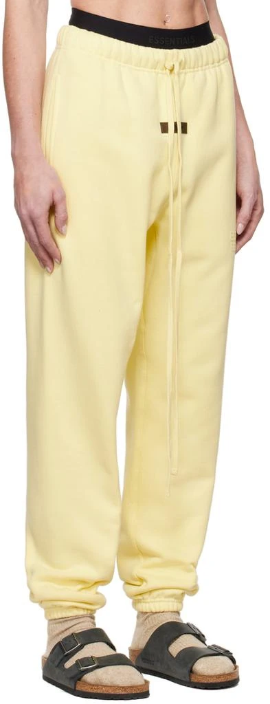 商品Essentials|Yellow Drawstring Lounge Pants,价格¥287,第2张图片详细描述