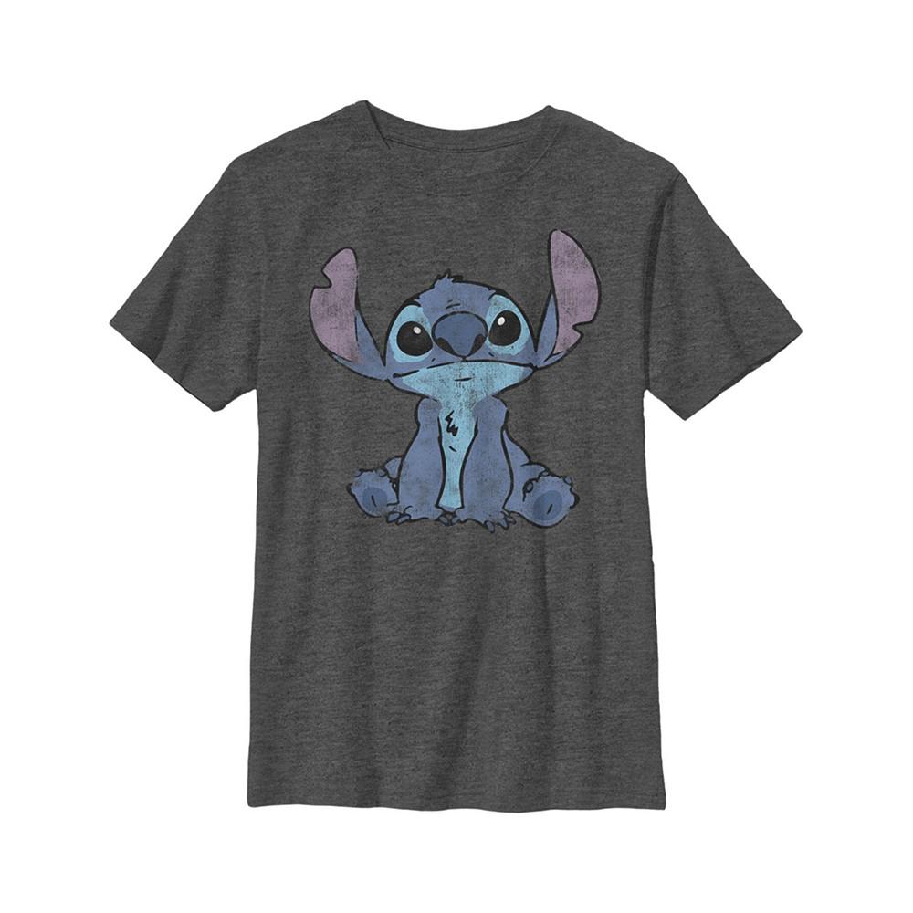 Boy's Lilo & Stitch Watercolor Stitch  Child T-Shirt商品第1张图片规格展示