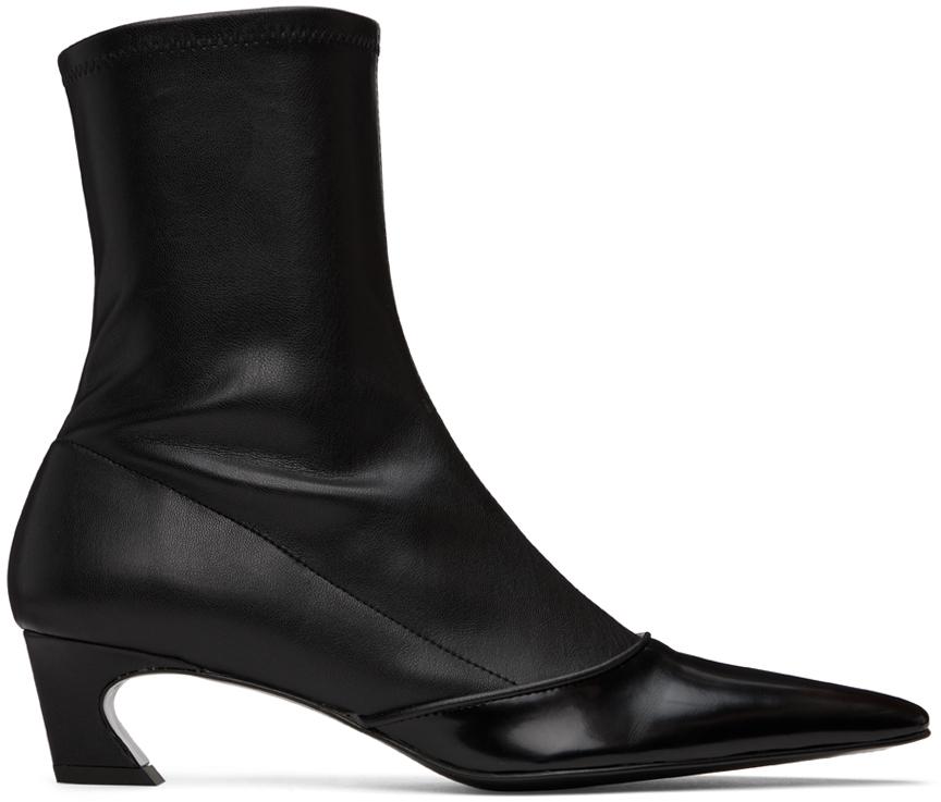 Black Heeled Boots商品第1张图片规格展示