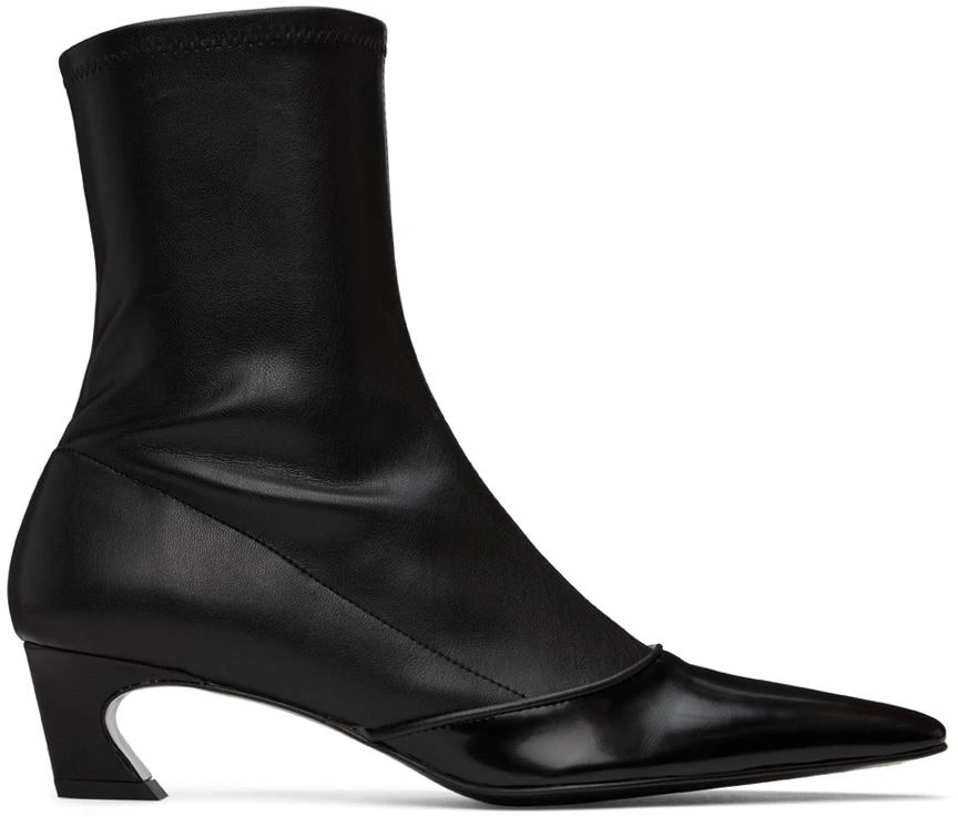 商品Acne Studios|Black Heeled Boots,价格¥5239,第1张图片