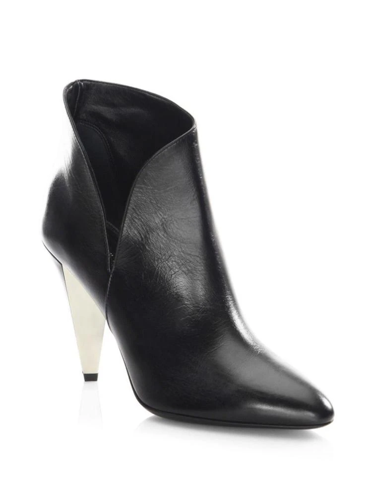 商品Michael Kors|Angelina Leather Point Toe Booties,价格¥2085,第1张图片