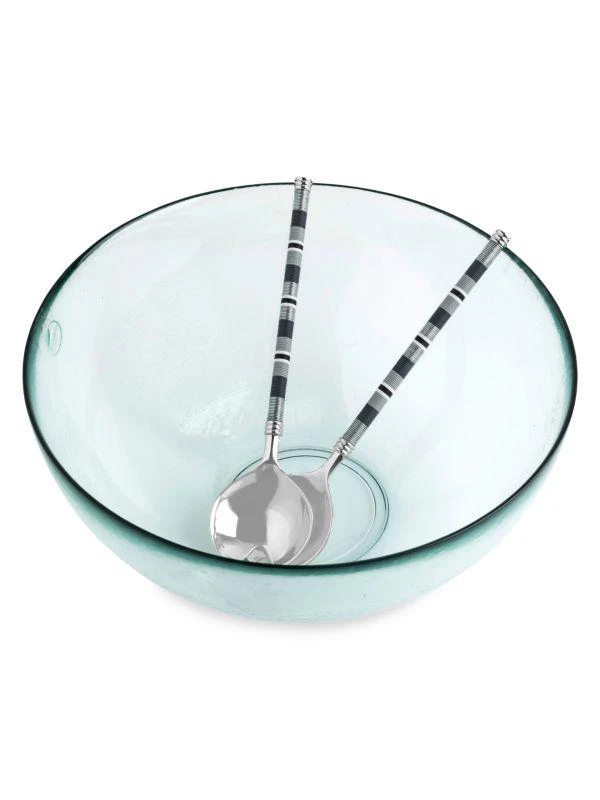 商品French Home|3-Piece Serving Bowl & Utensil Set,价格¥714,第2张图片详细描述