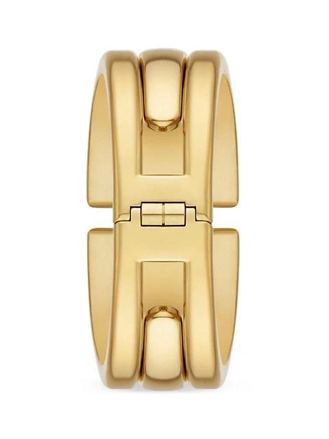 商品Tory Burch|Puzzle Goldtone Stainless Steel Watch,价格¥1976,第4张图片详细描述