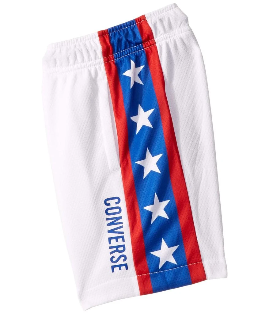 商品Converse|Star Stripe Mesh Shorts (Little Kids),价格¥61,第2张图片详细描述