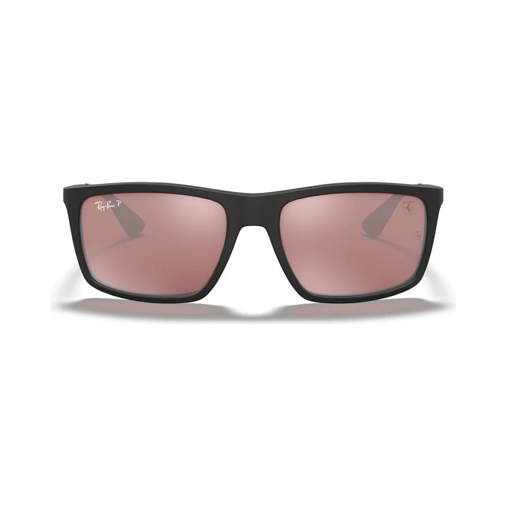 商品Ray-Ban|Men's Polarized Sunglasses, RB4228M Scuderia Ferrari Collection 58,价格¥2084,第1张图片