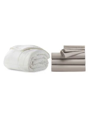 商品Ella Jayne|8-Piece Microfiber Bed Sheet & Duvet Set,价格¥833,第1张图片