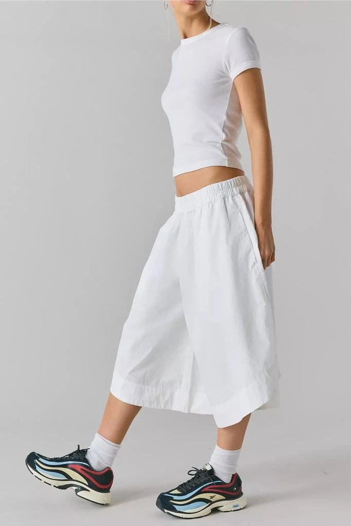 商品BDG|BDG Tulip Wide Leg Cotton Culotte Crop Pant,价格¥456,第4张图片详细描述