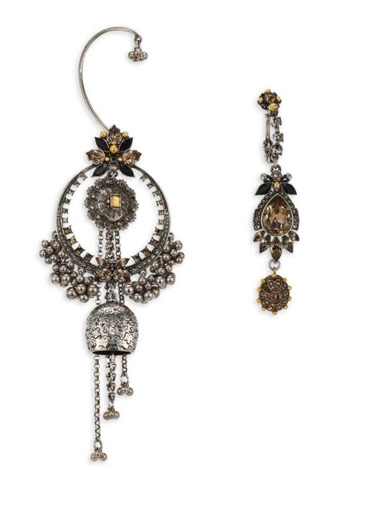 商品Alexander McQueen|Jeweled Duo Earring Set,价格¥7538,第1张图片