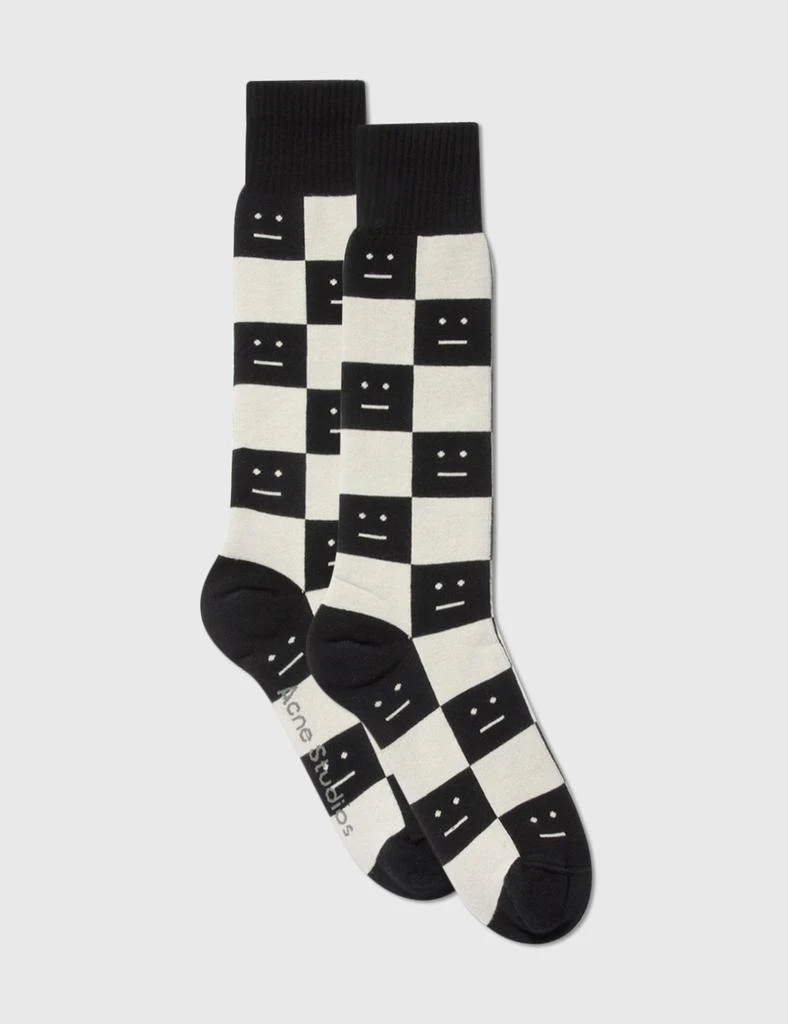 商品Acne Studios|Checkerboard Socks,价格¥302,第2张图片详细描述