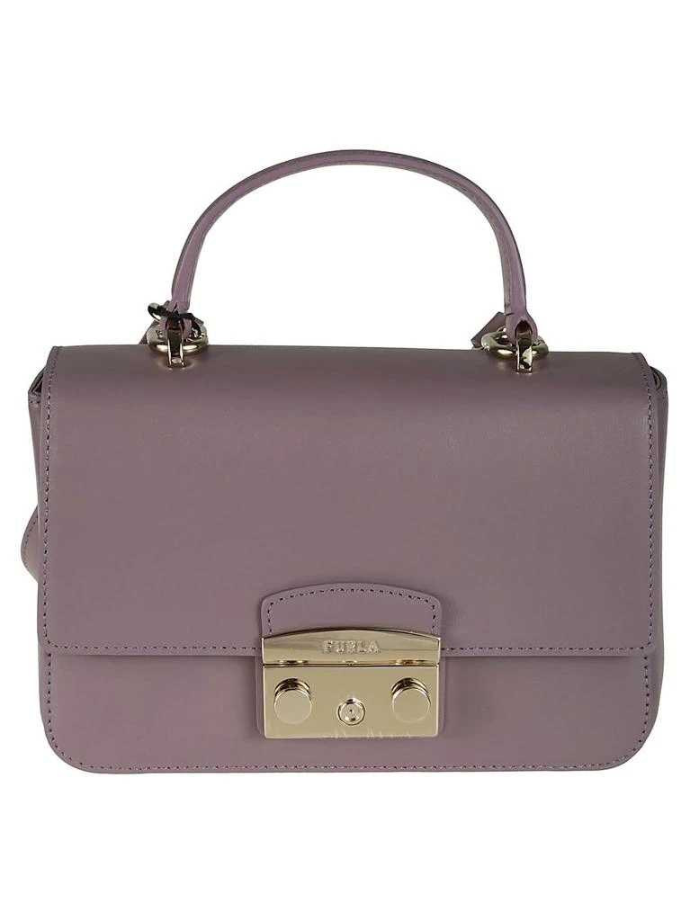 商品Furla|Furla Metropolis Push-Lock Detailed Mini Top Handle Bag,价格¥2691,第1张图片