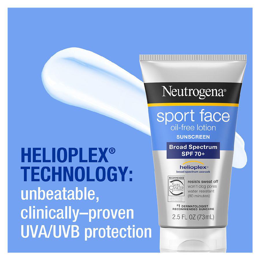 Sport Face Oil-Free Lotion Sunscreen, SPF 70+商品第8张图片规格展示