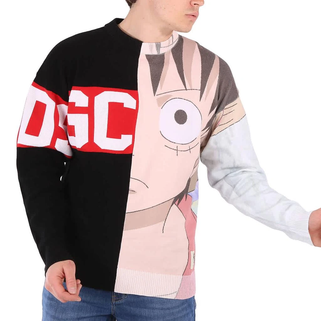 商品GCDS|Men's Graphic One Piece Luffy Hybrid Sweater,价格¥2214,第1张图片