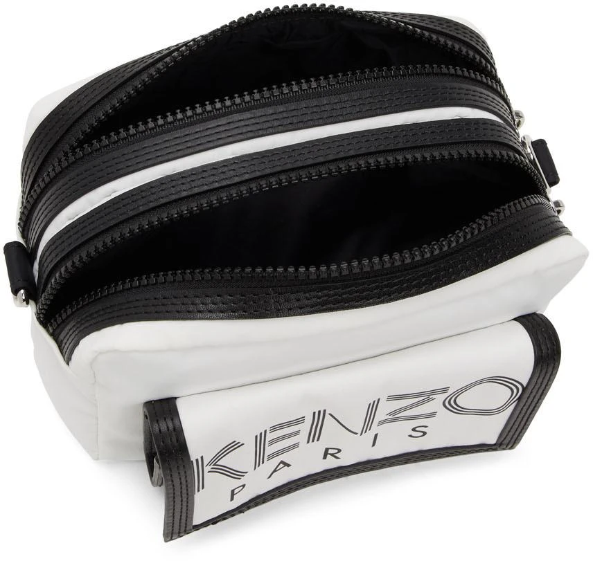 商品Kenzo|White Sport Logo Crossbody Bag,价格¥1037,第5张图片详细描述