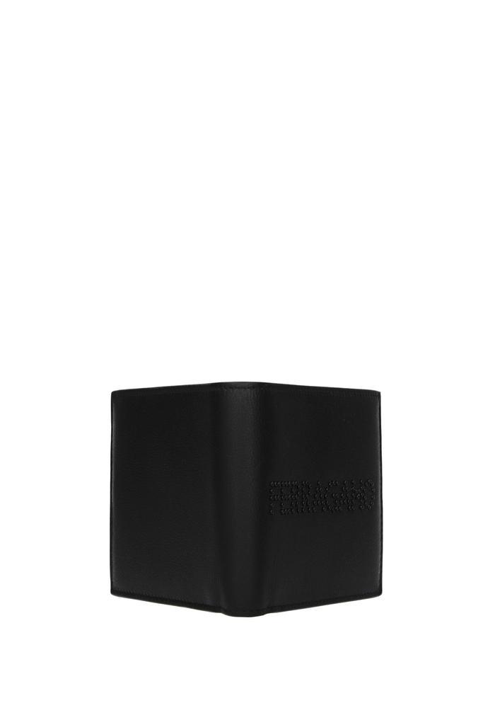 商品Salvatore Ferragamo|Wallets Leather Black Black,价格¥1191,第5张图片详细描述